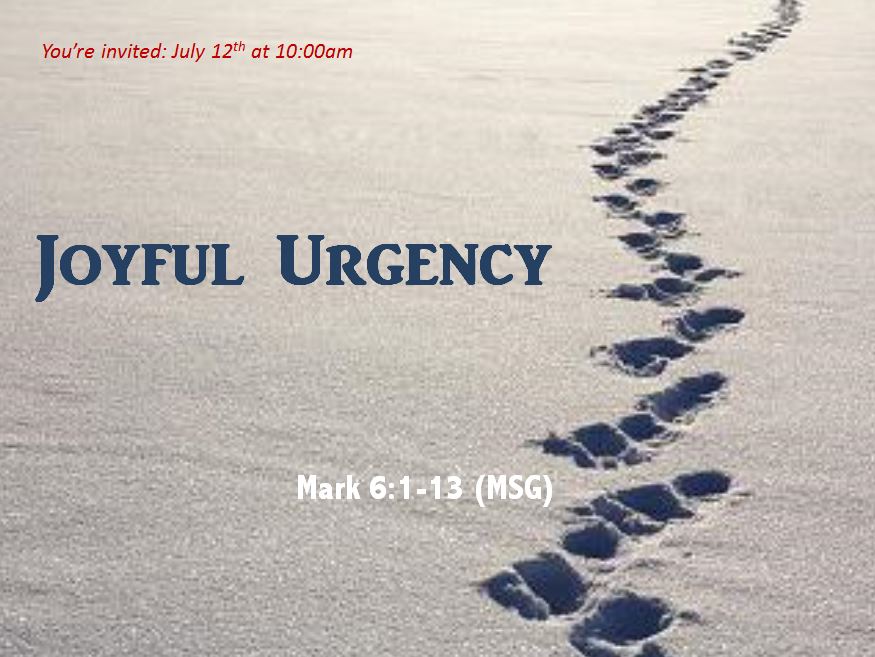 Joyful Urgency
