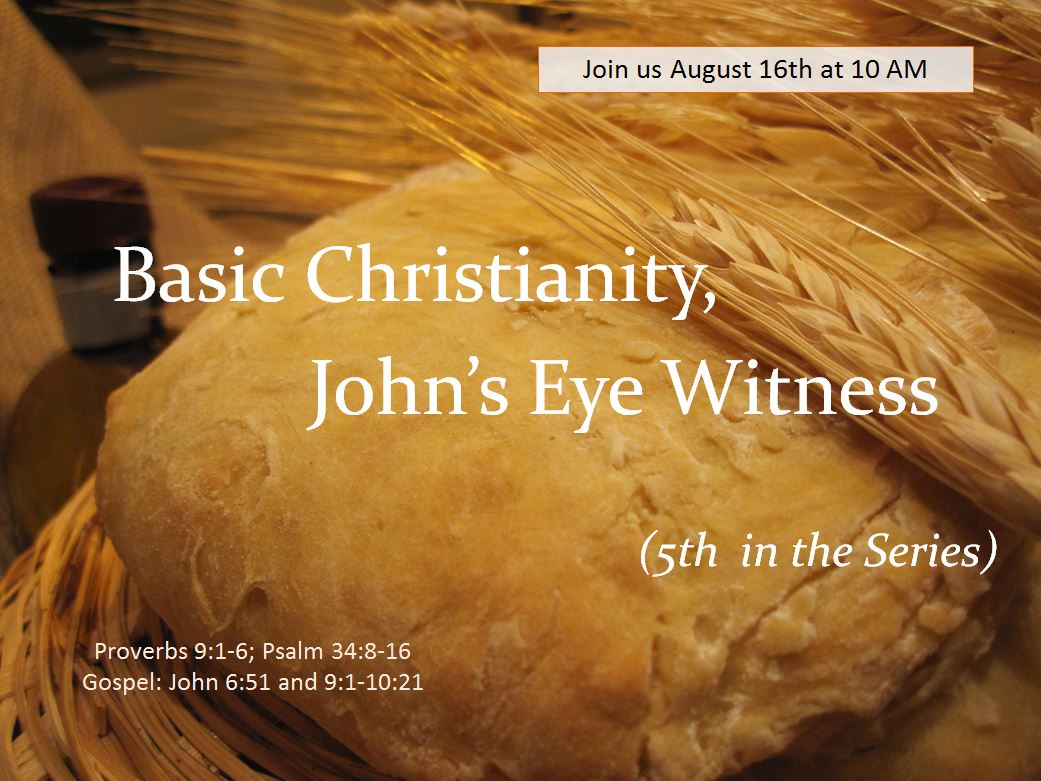 Basic Christianity, John's Eye Witness (5th in the Series)