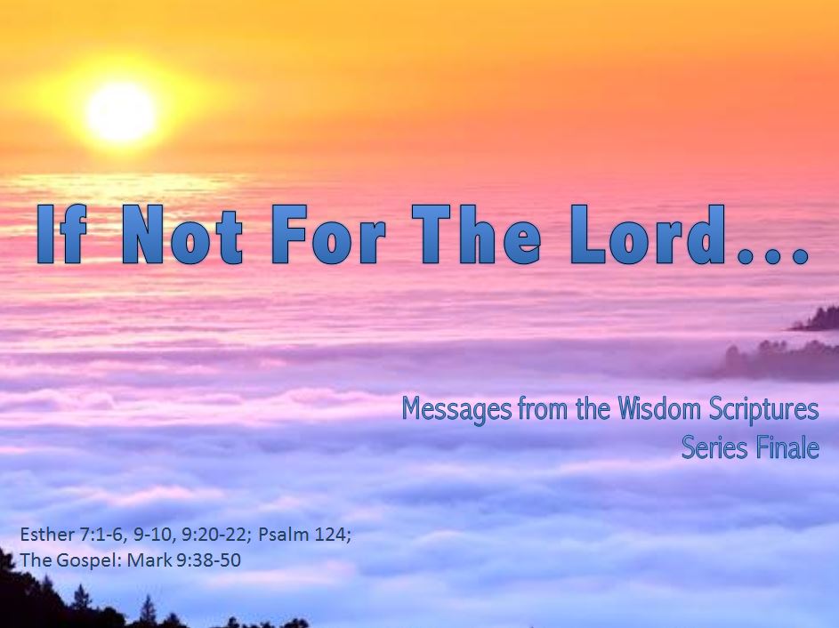 If Not For The Lord