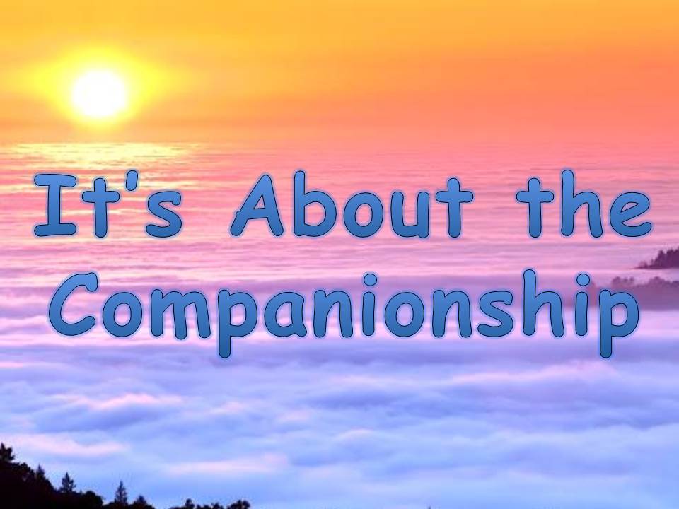 It's About the Companionship