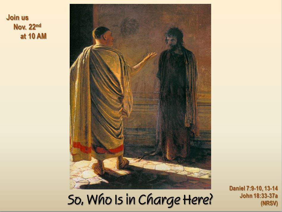 So, Who is in Charge Here?