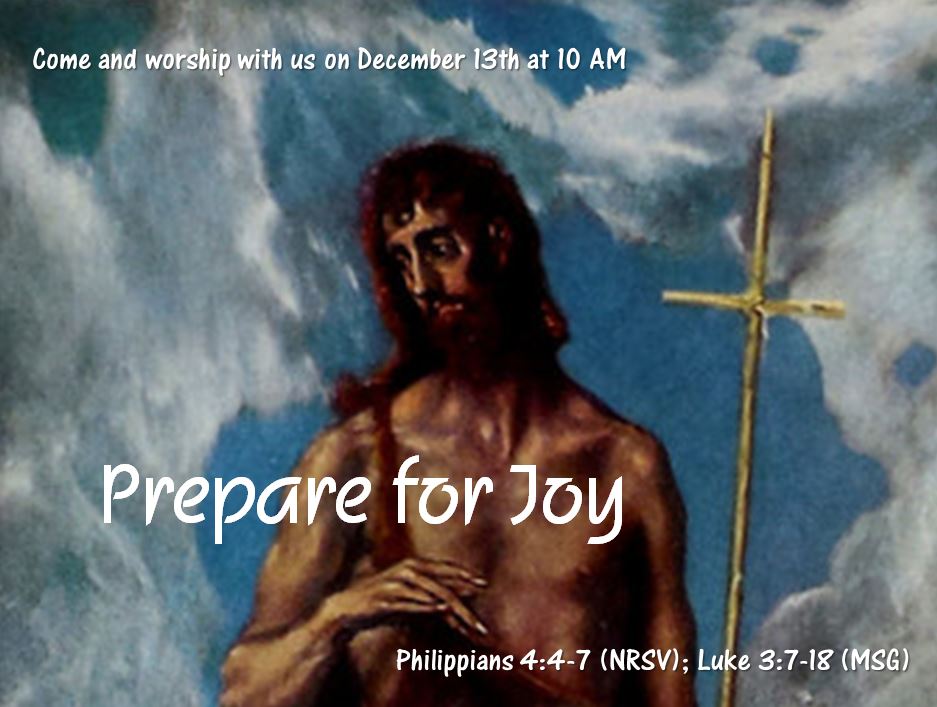 Prepare for Joy